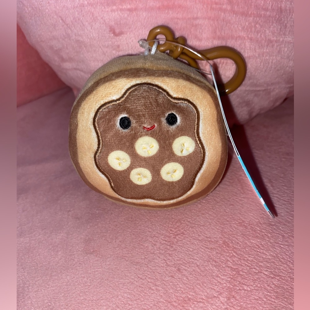 NWT/ HTF 3” clip Danilo banana Nutella toast